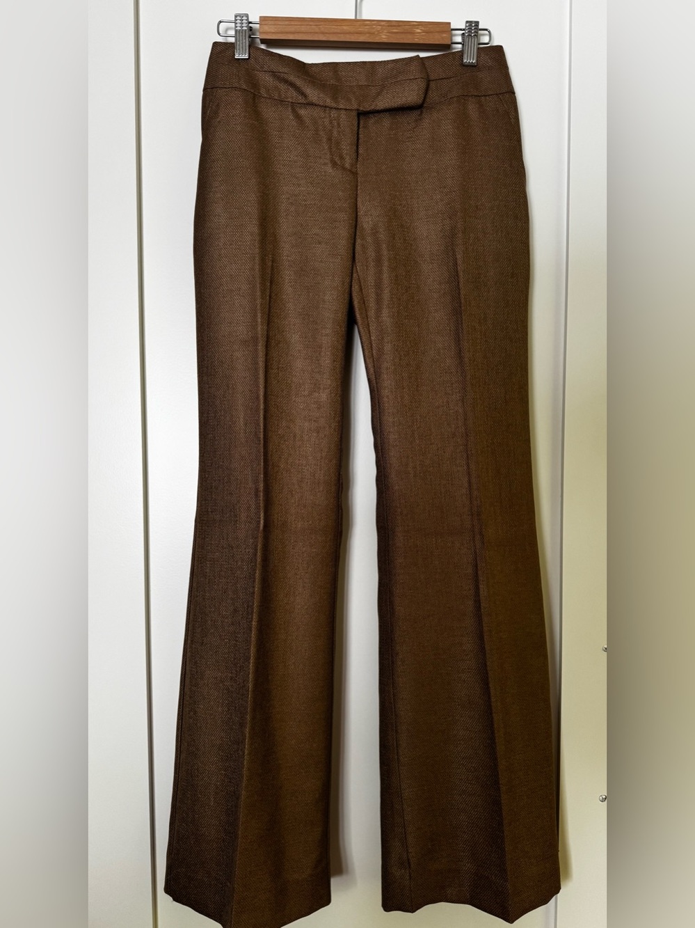 The Limited Champagne Bronze Wide Leg Career Pants Size 0